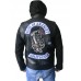Sons of Anarchy Jax Teller Hoodie Leather Jacket Sons of Anarchy Jax Teller Hoodie Leather Jacket
